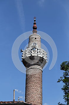 Tahta Minare Mosque in Balat district