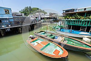 Tai O Fishing Village in Hong Kong