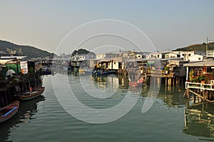 Tai O fishing village, Lantau island Hong Kong