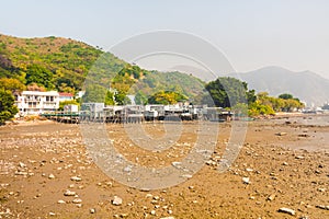 Tai O low tide, Lantau island, Hong Kong, China