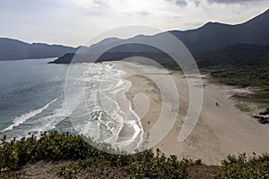 Tai Wan is a large bay in Hong Kong, located in the eastern part of the Sai Kung Peninsula in the New Territories.