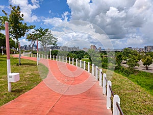 Taichung Central Park. Xitun District Shuinan Economic and Trade Area. photo