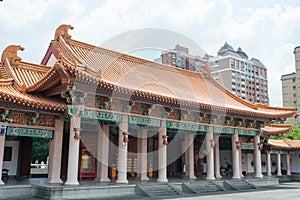 Taichung Confucian Temple in Taichung, Taiwan. The temple was built in 1976