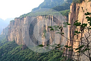 Taihang mountain of China