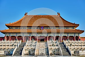 Taihedian Home Of Supreme Harmony Imperial Palace Forbidden City