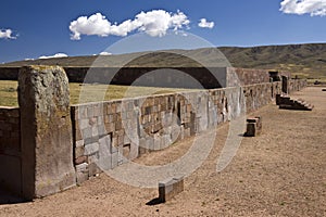 Taihuanaco Pre-Inca site - La Paz - Bolivia