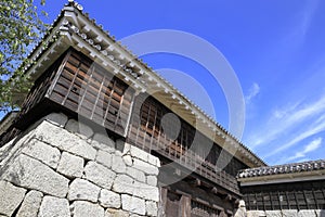 Taiko gate of Matsuyama castle