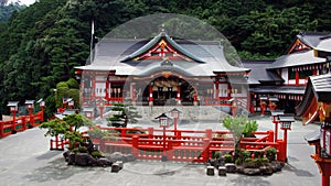 Taikodani Inari Shrine in Tsuwano