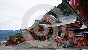 Taikodani Inari Shrine in Tsuwano