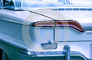 Tail lamp of Classic American car