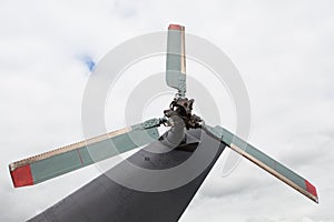 Tail rotor of helicopter