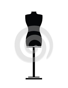 Tailor dummy  icon vector