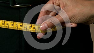 Tailor Hips Man Body Measuring