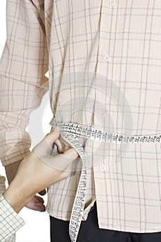 Tailored shirt measure Waist