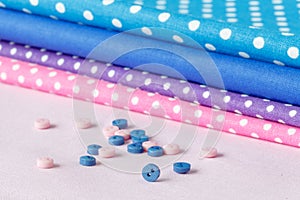 Tailoring. fabric, buttons need sewing clothes.