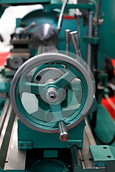 Tailstock of the lathe machine