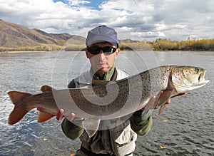 Taimen fishing Mongolia