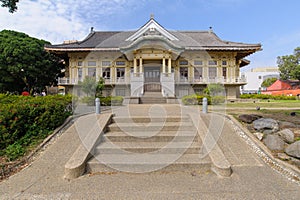 Tainan Bushido Hall under the clear sky photo