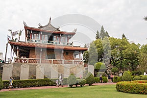 TAINAN, TAIWAN - APR 19 : Ticket to entrance to Chihkan Tower, F