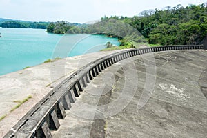 Hatta Yoichi Memorial Park at Wusanto Reservoir scenic area in Guantian District, Tainan, Taiwan. photo