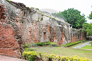 Anping Old Fort Fort Zeelandia in Tainan, Taiwan. was a fortress built over ten years from 1624 to 1634