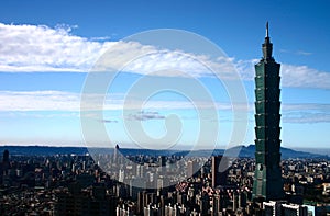 Taipei 101 and City photo