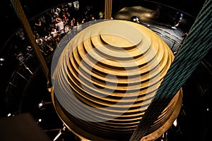 Taipei 101 tuned mass damper