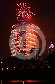 Taipei 101 firework show