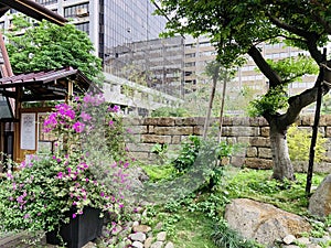 Taipei Prison Qing Dynasty wall ruins and Zen Japanese-style architectural courtyard