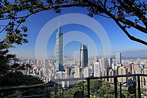 Taipei skyline