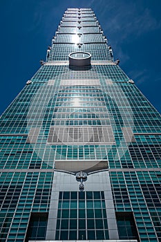 The Taipei101 Tower in Taipei, Taiwan. photo