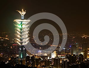 Taipei101 firework