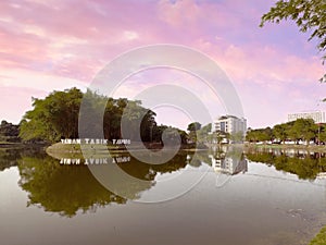 Taiping, Malaysia-Malaysia This is a popular sport for local recreation.