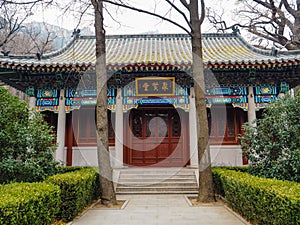 Taiqing gong or Temple of Supreme Purity on mountain Lao