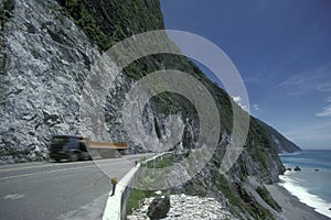 TAIWAN EAST COAST ROAD LANDSCAPE