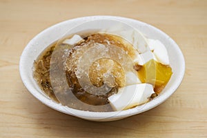 Comprehensive bean curd pudding