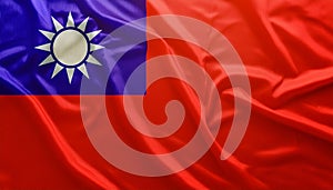 Taiwan Flag. The national flag of Taiwan.