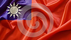 Taiwan Flag. The national flag of Taiwan.