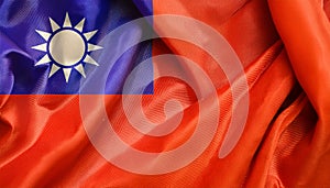 Taiwan Flag. The national flag of Taiwan.