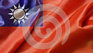 Taiwan Flag. The national flag of Taiwan.