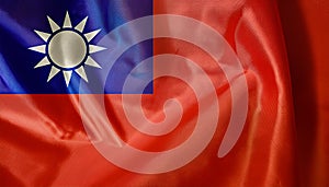 Taiwan Flag. The national flag of Taiwan.