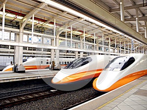 Taiwan High Speed Rail. It is one of the important long-distance transportation means between the north and the south of Taiwan