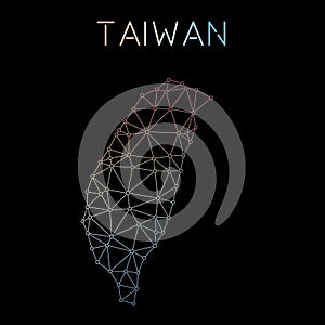Taiwan, Republic Of China network map.