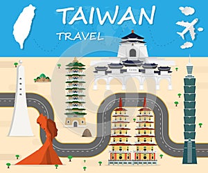 Taiwan travel background Landmark Global Travel And Journey Info