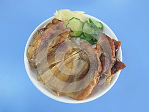 Taiwanese roasted pork rice