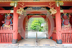 Taiyuin Mausoleum in Nikko, Tochigi, Japan. It is part of the World Heritage Site - Shrines and Temples