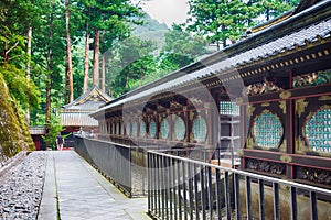 Taiyuin Mausoleum in Nikko, Tochigi, Japan. It is part of the World Heritage Site - Shrines and Temples