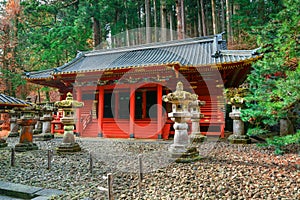 Taiyuinbyo shrine in Nikko, Japan