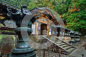 Taiyuinbyo shrine in Nikko, Japan