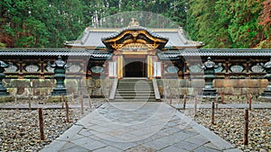 Taiyuinbyo shrine in Nikko, Japan